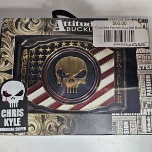 Attitude Buckle America Punisher